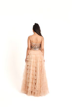 Load image into Gallery viewer, Selena Tulle Sequin Gown | Nude
