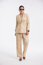 Load image into Gallery viewer, Golden Hour | 3 Piece Jacket Set | Sequins and Beads
