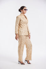 Load image into Gallery viewer, Golden Hour | 3 Piece Jacket Set | Sequins and Beads
