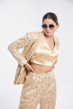 Load image into Gallery viewer, Golden Hour | 3 Piece Jacket Set | Sequins and Beads
