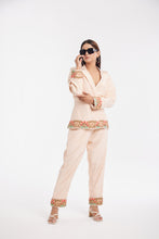 Load image into Gallery viewer, Peaches | 3 Jacket Set | Dabka Work
