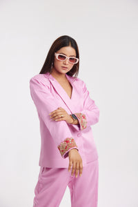 Feminist Barbie | 3 Jacket Set | Dabka Work