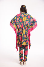 Load image into Gallery viewer, Lilah Kaftan | Printed Floral | Dabka Work
